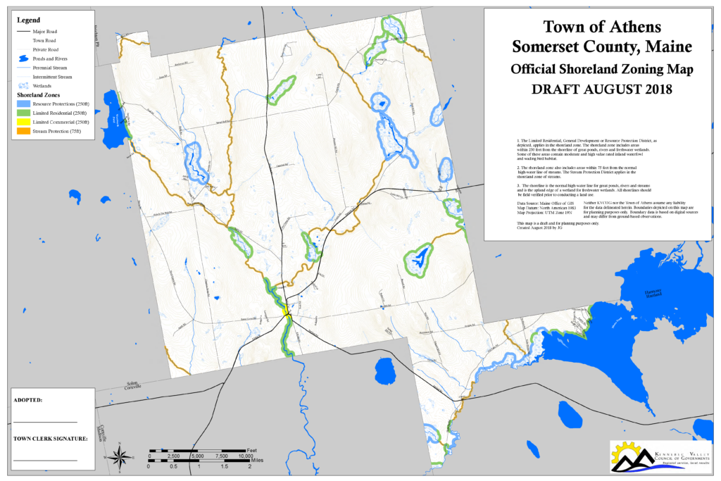 Resources Town of Athens, Maine Selectmen's Minutes & Tax Maps